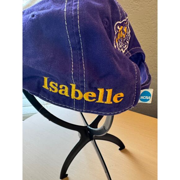 LSU Tigers NCAA Adjustable Cap – Purple & Gold – Embroidered Tiger Logo - Picture 6 of 8